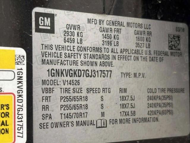 2016 Chevrolet Traverse 1LT