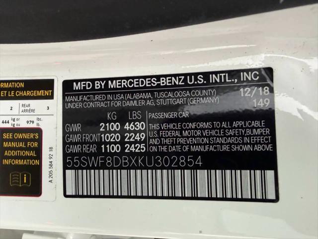 2019 Mercedes-Benz C-CLASS C 300 C 300