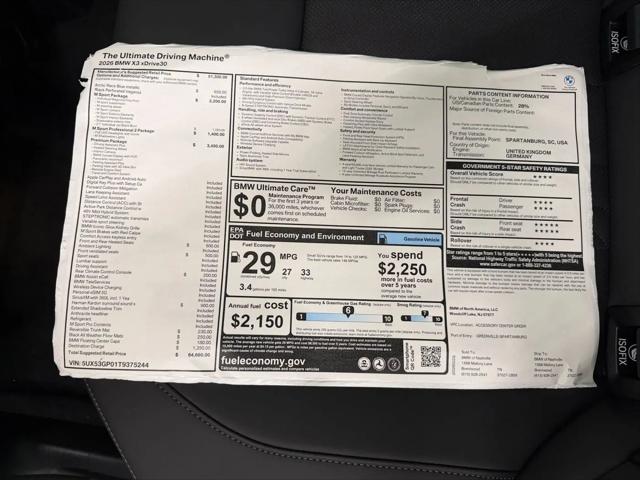 2026 BMW X3 30 xDrive