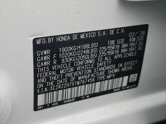 2026 Honda HR-V AWD EX-L