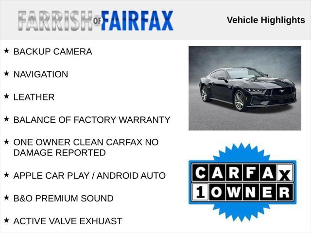 2024 Ford Mustang GT Premium Fastback