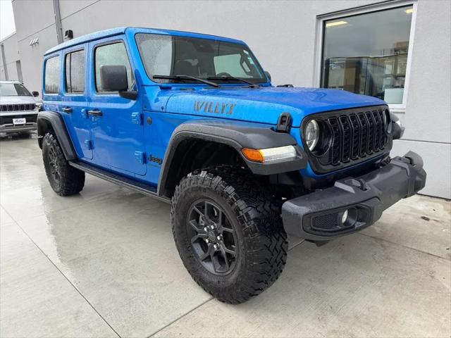 2024 Jeep Wrangler 4-Door Willys 4x4 for sale in Winona, MN