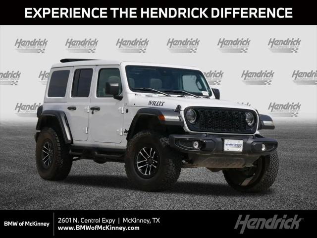 2024 Jeep Wrangler 4-Door Willys 4x4 for sale in McKinney, TX