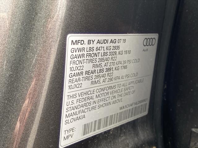 2020 Audi Q8 Prestige 55 TFSI quattro Tiptronic