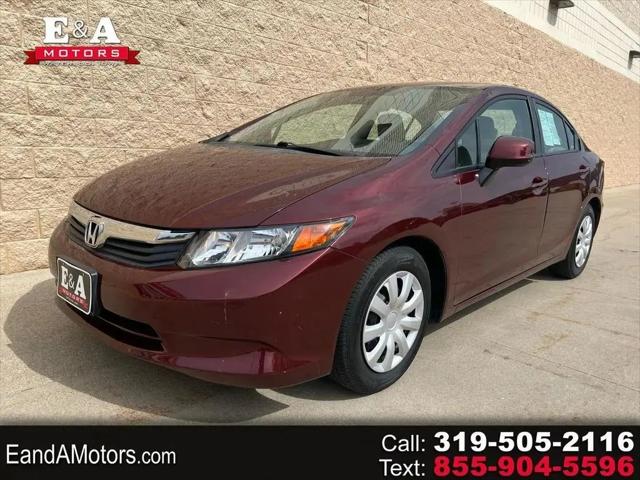 2012 Honda Civic LX for sale in Waterloo, IA