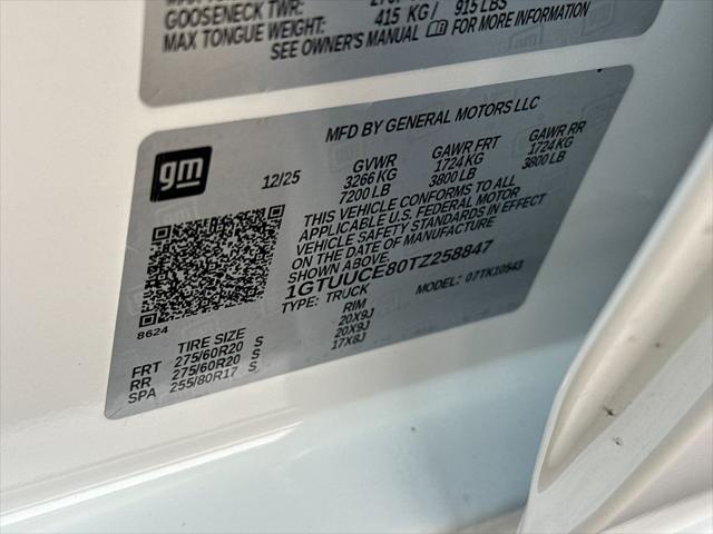 2026 GMC Sierra 1500 Crew Cab, Short Bed, Elevation, 4WD