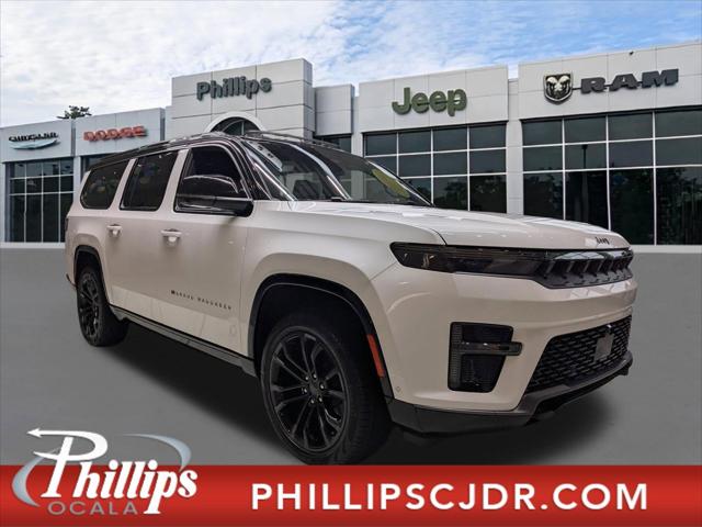 2026 Wagoneer Grand Wagoneer GRAND WAGONEER L SUMMIT OBSIDIAN 4X4