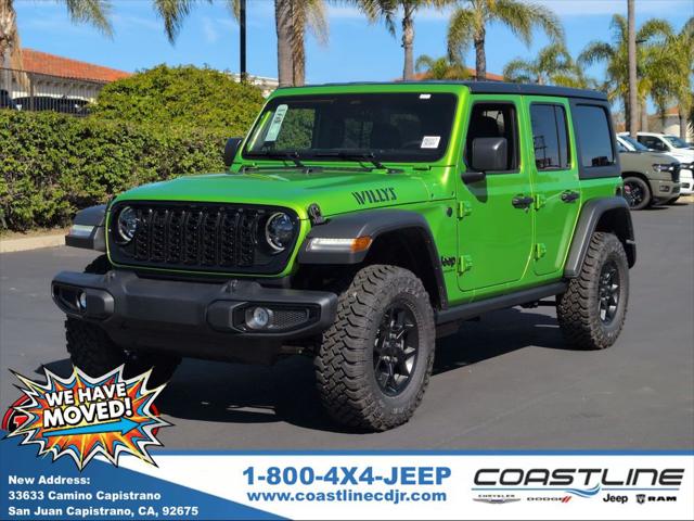 2026 Jeep Wrangler 4-Door Willys 4x4 for sale in San Juan Capistrano, CA