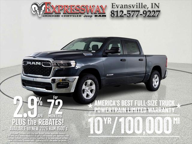 2026 RAM Ram 1500 RAM 1500 BIG HORN CREW CAB 4X4 57 BOX