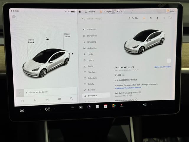 2019 Tesla Model 3 Standard Range Plus