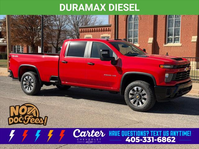 2026 Chevrolet Silverado 2500HD Crew Cab, Long Bed, Custom, 4WD for sale in Okarche, OK