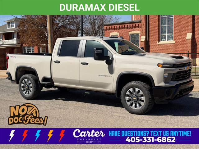 2026 Chevrolet Silverado 2500HD Crew Cab, Standard Bed, WT, 4WD for sale in Okarche, OK