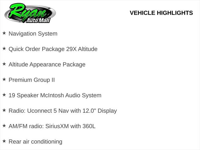 2026 Jeep Grand Wagoneer Limited Altitude 4x4