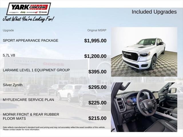 2026 RAM Ram 1500 RAM 1500 LARAMIE CREW CAB 4X4 57 BOX