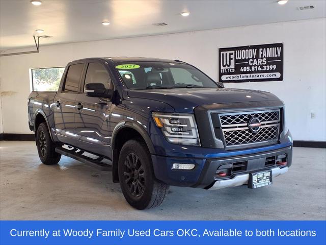 2021 Nissan Titan Crew Cab PRO-4X 4x4 for sale in Madill, OK