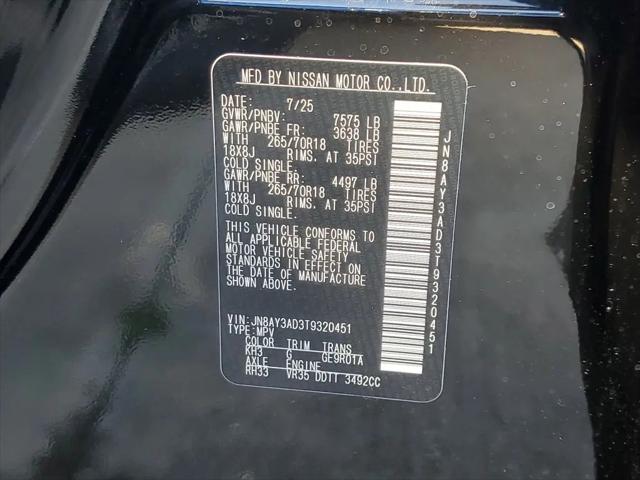 2026 Nissan Armada SV