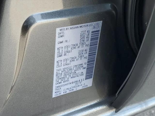 2026 Nissan Frontier Crew Cab S 4x4