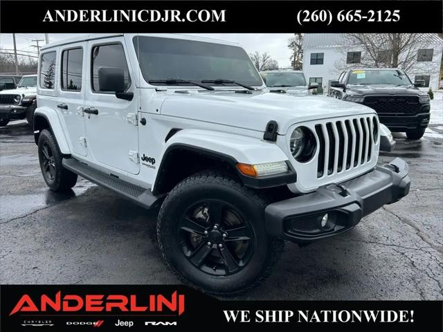 2022 Jeep Wrangler Unlimited Sahara Altitude 4x4 for sale in Angola, IN