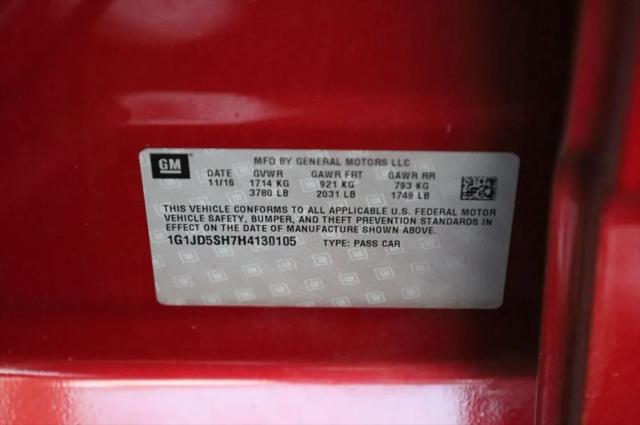 2017 Chevrolet Sonic LT Auto
