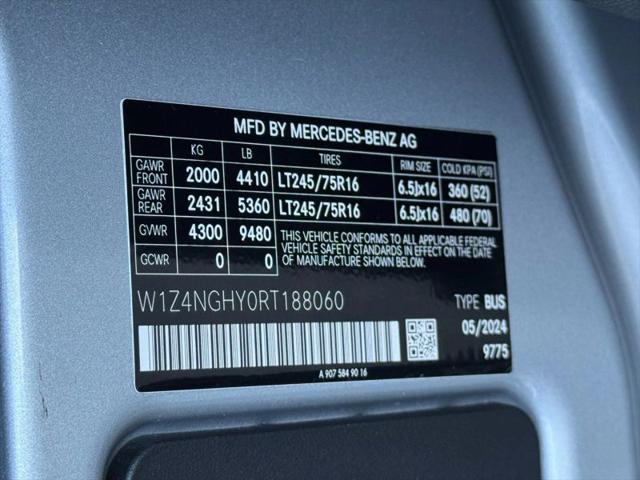 2024 Mercedes-Benz Sprinter 2500 High Roof 4-Cyl Diesel HO