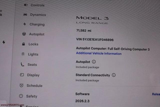 2018 Tesla Model 3 Long Range