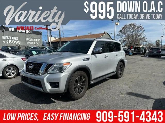 2018 Nissan Armada Platinum for sale in ONTARIO, CA