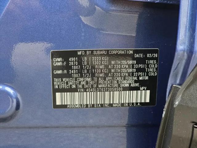 2026 Subaru Forester Touring