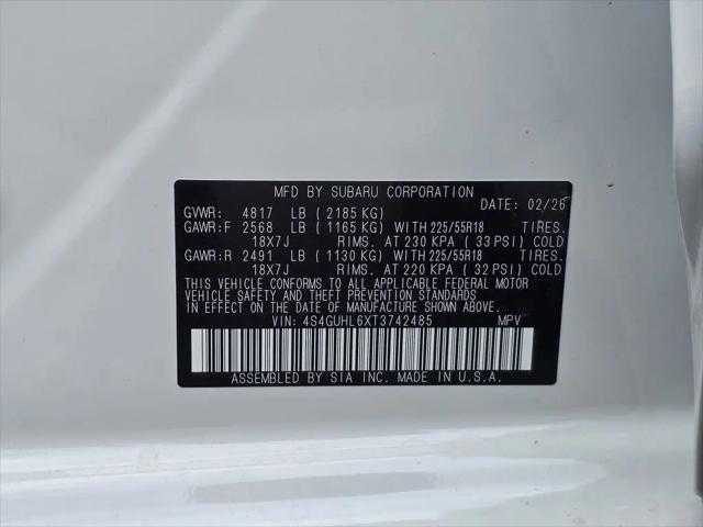 2026 Subaru Crosstrek Limited