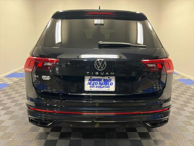 2023 Volkswagen Tiguan 2.0T SE R-Line Black