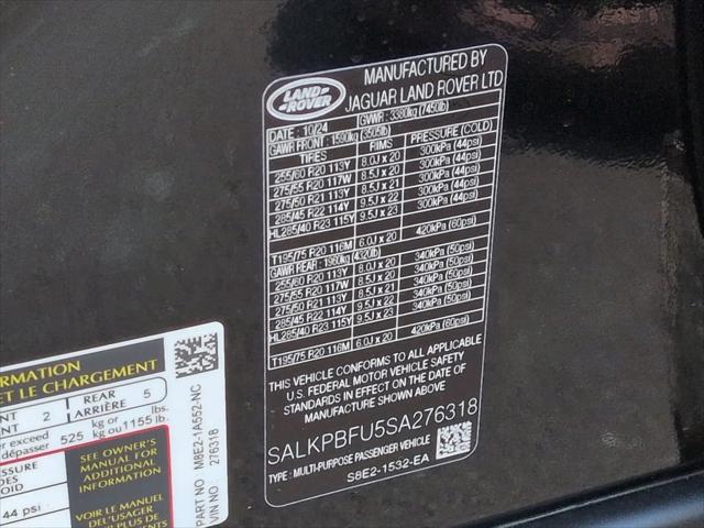 2025 Land Rover Range Rover P400 SE 7 Seat