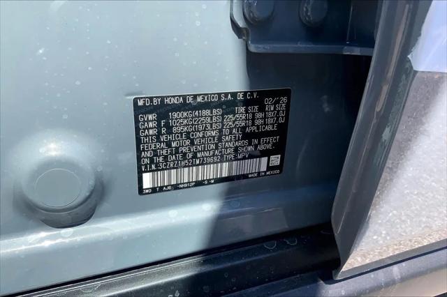 2026 Honda HR-V 2WD Sport