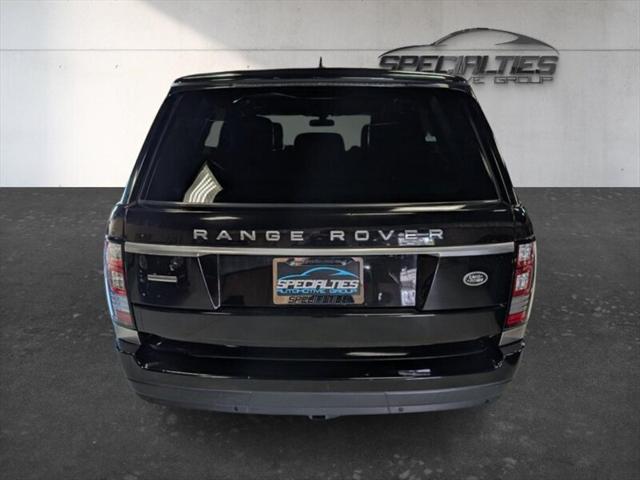 2016 Land Rover Range Rover 5.0L V8 Supercharged