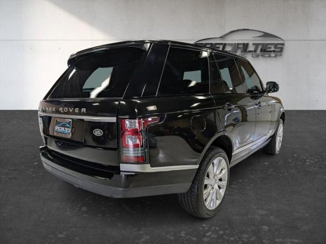 2016 Land Rover Range Rover 5.0L V8 Supercharged