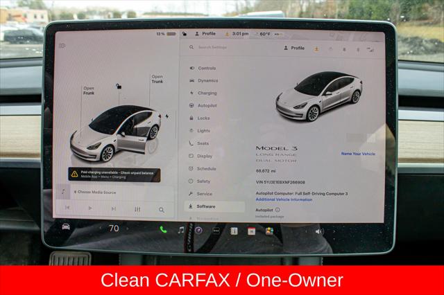 2022 Tesla Model 3 Long Range Dual Motor All-Wheel Drive