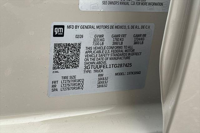 2026 GMC Sierra 1500 Crew Cab, Short Bed, AT4X, 4WD