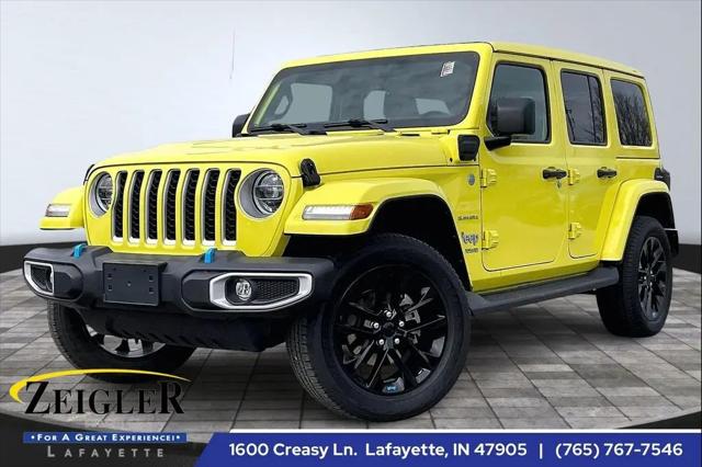 2022 Jeep Wrangler 4xe Unlimited Sahara 4x4 for sale in Lafayette, IN
