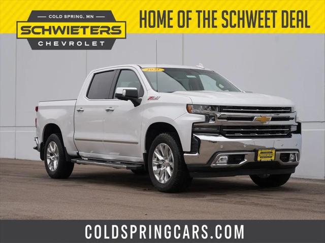2021 Chevrolet Silverado 1500 4WD Crew Cab Short Bed LTZ for sale in Cold Spring, MN