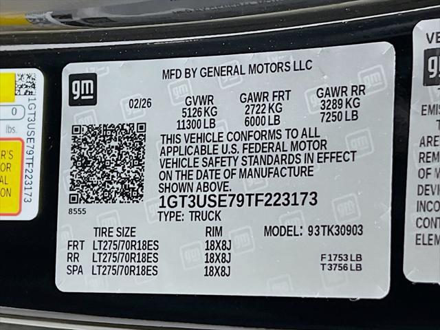 2026 GMC Sierra 3500HD Regular Cab, Long Bed, Pro Dual Rear Wheel, 4WD