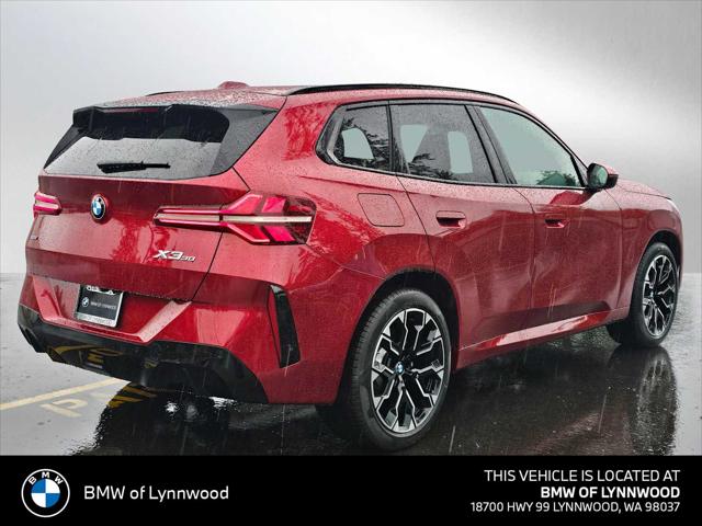 2026 BMW X3 30 xDrive