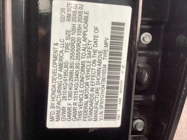 2026 Honda Pilot Sport