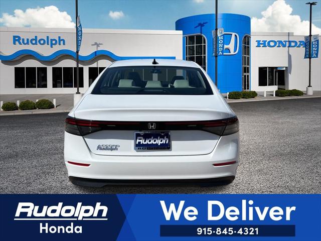 2026 Honda Accord Sedan SE
