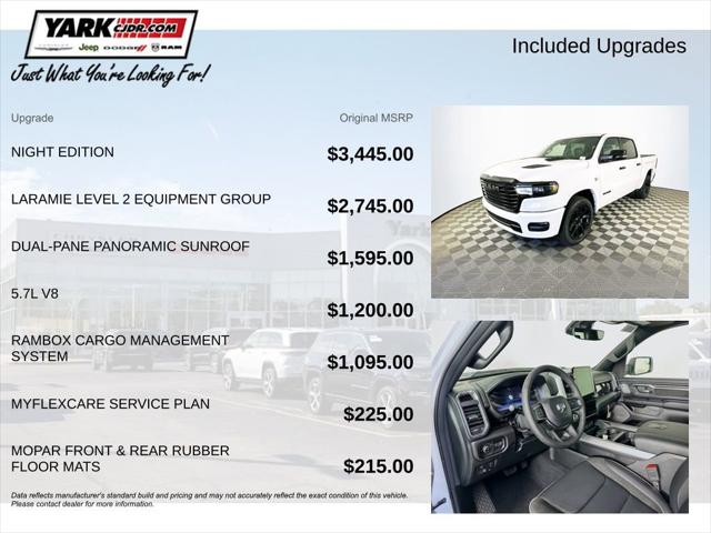 2026 RAM Ram 1500 RAM 1500 LARAMIE CREW CAB 4X4 57 BOX
