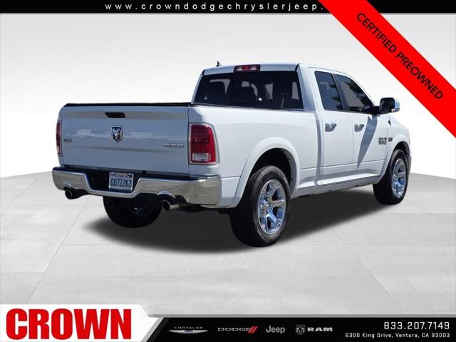 2017 Ram 1500 Laramie Quad Cab 4x4 6'4" Box