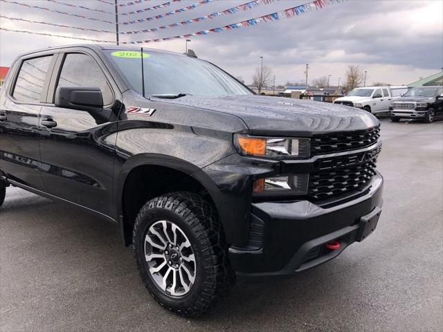 2021 Chevrolet Silverado 1500 4WD Crew Cab Short Bed Custom Trail Boss