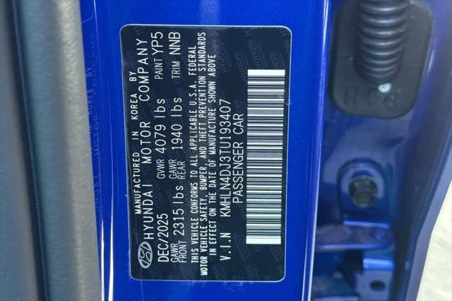2026 Hyundai Elantra Hybrid Limited