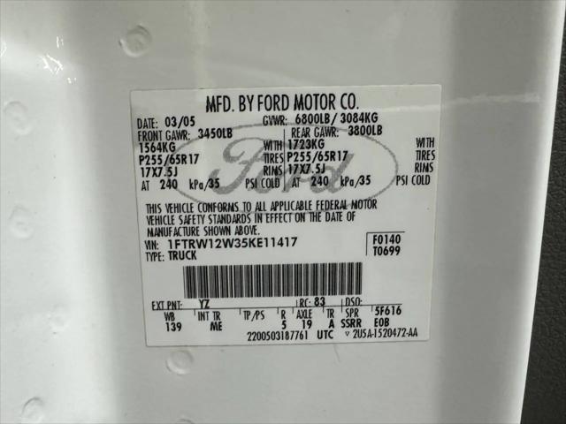 2005 Ford F-150 XLT