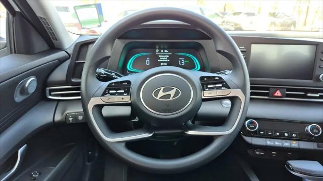 2026 Hyundai Elantra Hybrid Blue