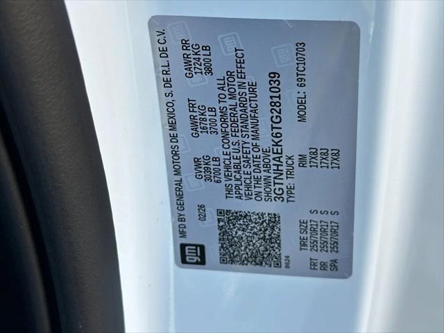 2026 GMC Sierra 1500 Regular Cab, Standard Bed, Pro, RWD