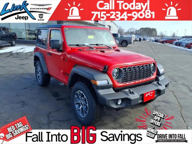 2026 Jeep Wrangler 2-Door Sport S 4x4 for sale in Rice Lake, WI