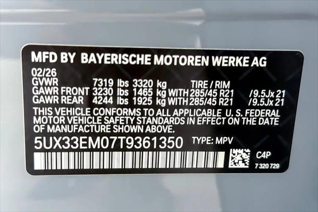 2026 BMW X7 M60i
